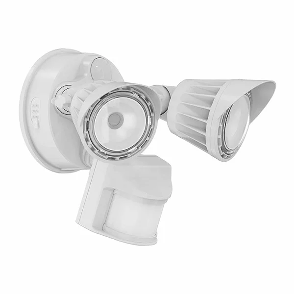 20W 3CCT 30/40/50K White 2-HEADS Security Light - With Motion Sensor - view 2