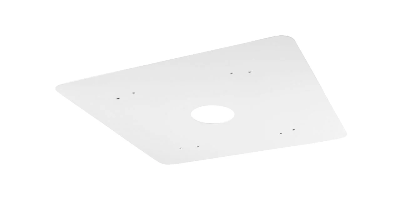 Keystone Technologies 21" Square Beauty Plate | White