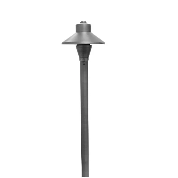 23-Inch Cast Brass Aged Nickel Finish, 6 3/4” (D) x 23” (H), 3000K, LA-112-AN