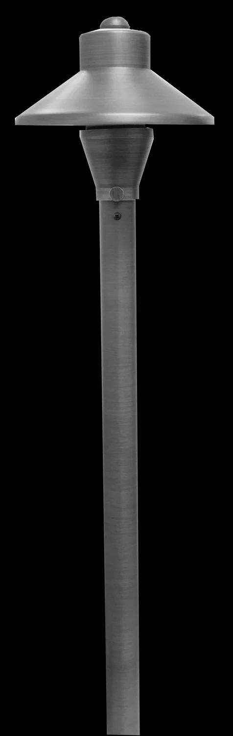 23-Inch Cast Brass Aged Nickel Finish, 6 3/4” (D) x 23” (H), 3000K, LA-112-AN - view 2