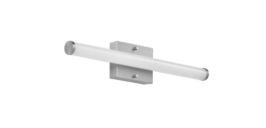 24-Inch LED Round Linear Vanity Light, Brushed Nickel