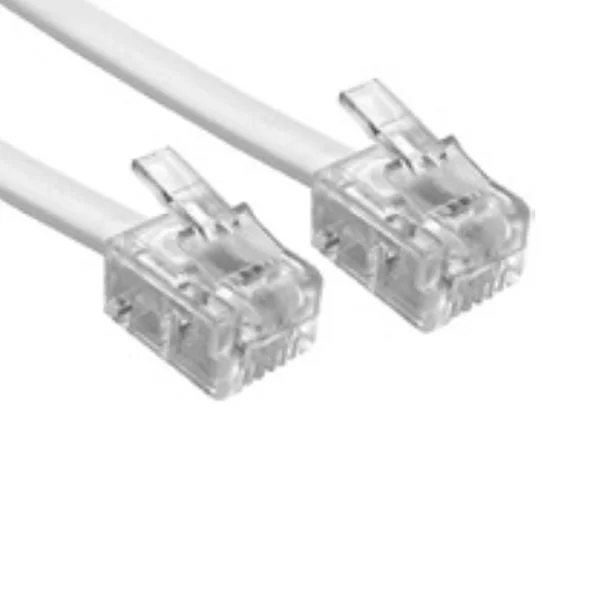 24Ft. RJ11 Communication Extension Cable