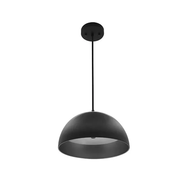 LED Vintage Pendant Lights, Multi CCT, 20" Size, Black/Gold Finish