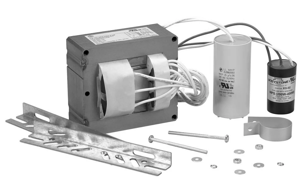 250W High Pressure Sodium, 5 Tap (120 / 208 / 240 / 277 / 480V), Ballast Kit with capacitor. Included ballast: HPS-250A