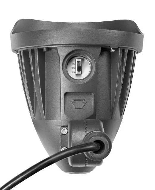 25W LED Bullet Floodlight. Power Select 25 / 20 / 15W. Color Select 30 / 40 / 50K. Built in photocel...