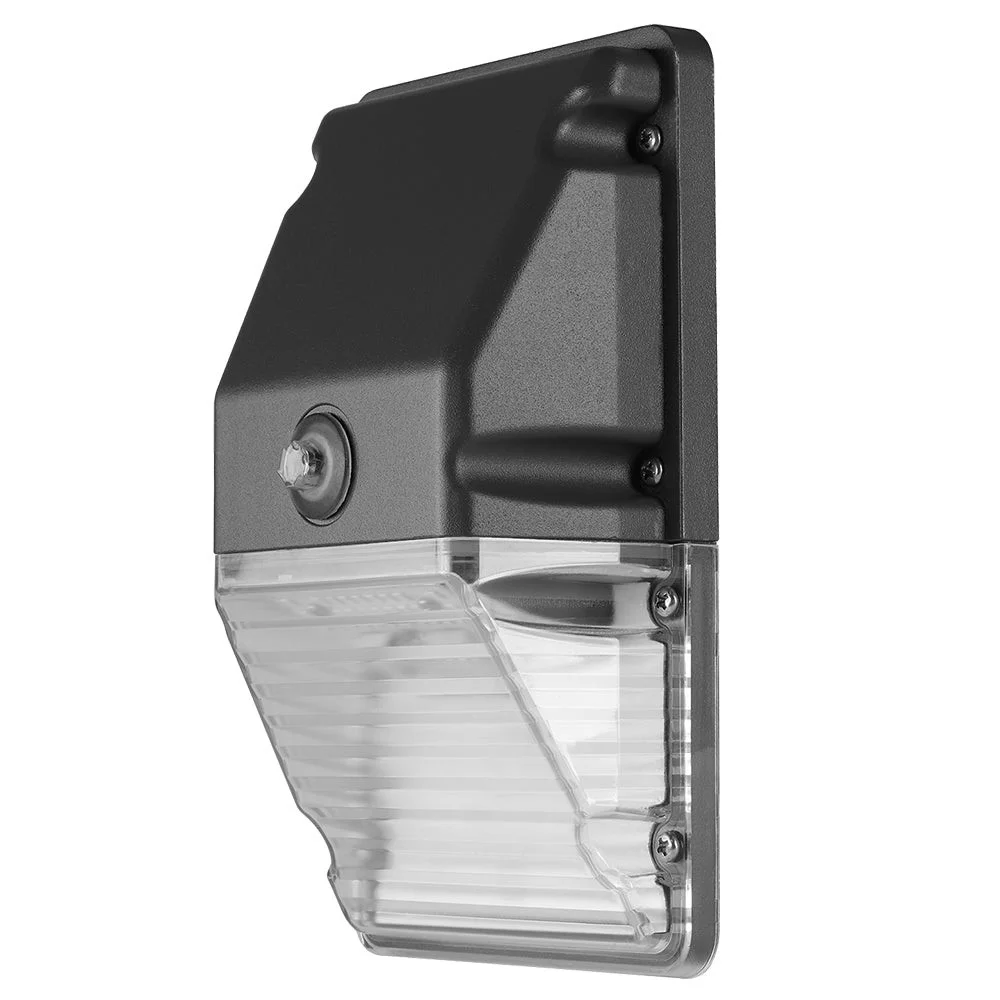 25W LED Wall Pack Light, 3000K-5000K, Dimmable, Photocell, 120-277V