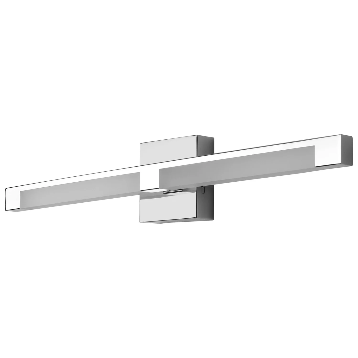 27-Inch Rectangle LED Bar Light Fixture, 15 Watts, Brushed Nickel, Color Selectable