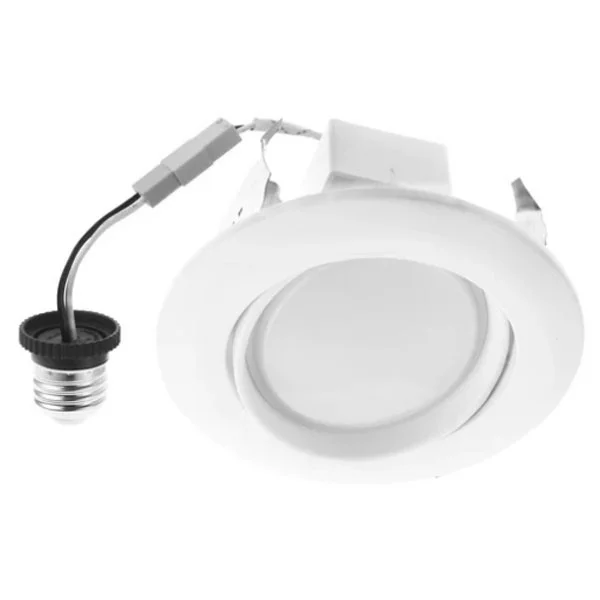 2" Adjustable Round Composite Recessed Trim, 7W, 600lm, 27K/30K/35K/40K/50K