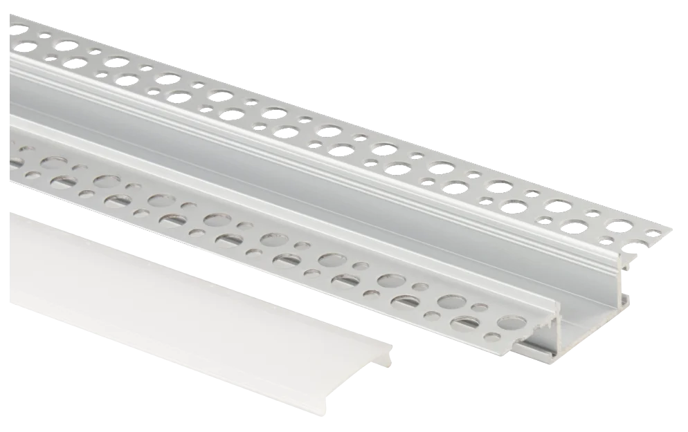 2" Aluminum Trimless Channel - 144" - view 3