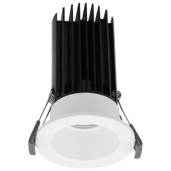 2" Regressed Downlight, 15W, 90CRI, 27K-50K CCT Selectable, Round White Trim - view 3