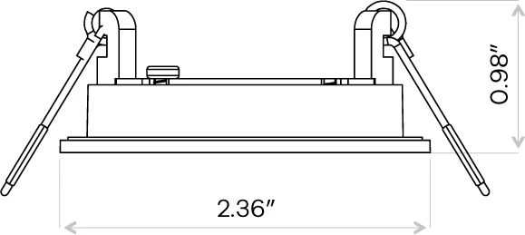 Goodlite 2" Round Flushed Slim - view 2