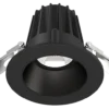 2" Round Recessed Economy LED, 9W, 5CCT, Smooth White Reflector - view 2