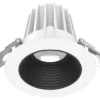 2" Round Recessed Economy LED, 9W, 5CCT, White Trim, Baffle Reflector - view 2