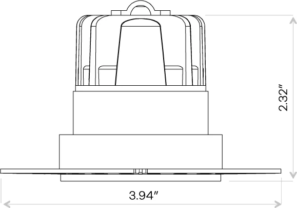 Goodlite 2" Round Trimless Regress Slim - view 3