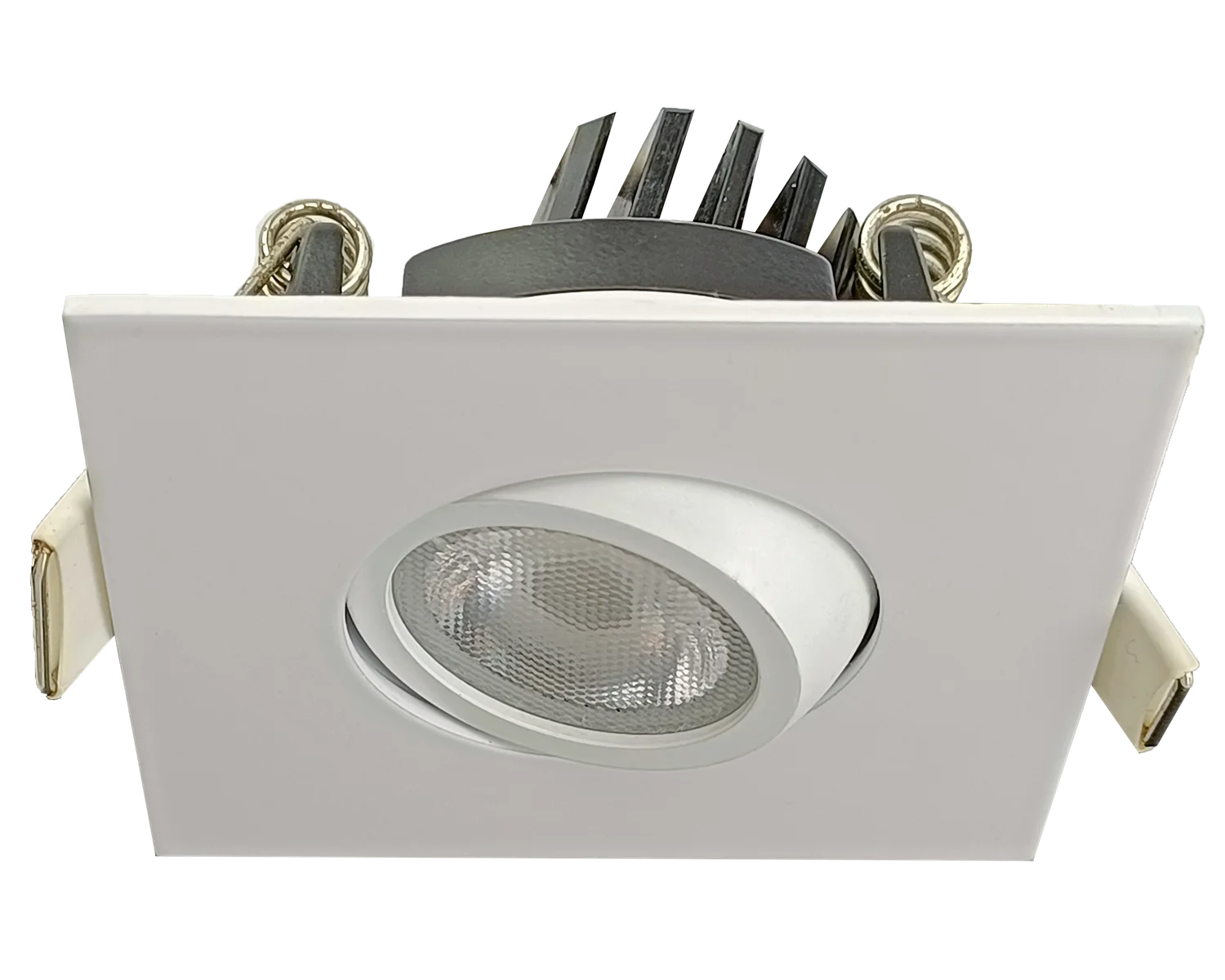 Goodlite 2" Square Flushed Gimbal (White) - view 2