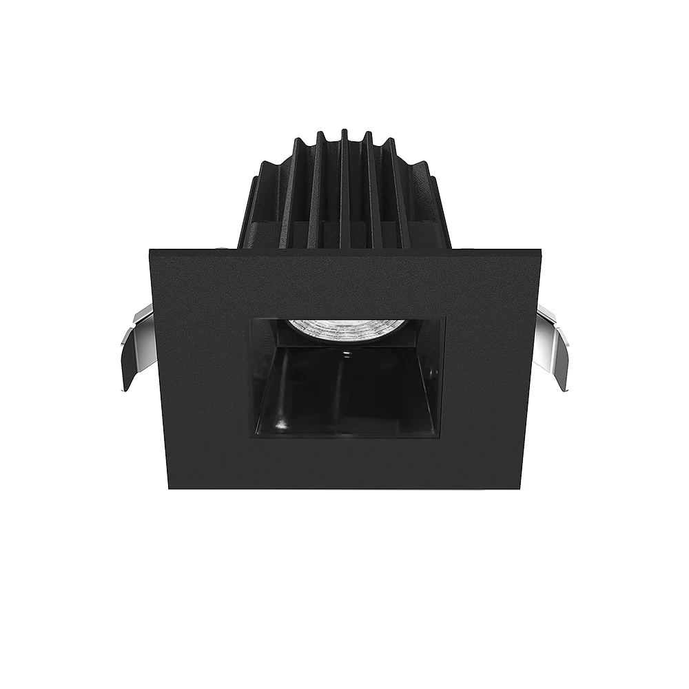 2" Square Recessed Economy LED, 9W, 5CCT, Smooth Reflector - view 2