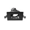 2" Square Regressed Gimbal LED, 3000K, High Output, White Finish - view 3