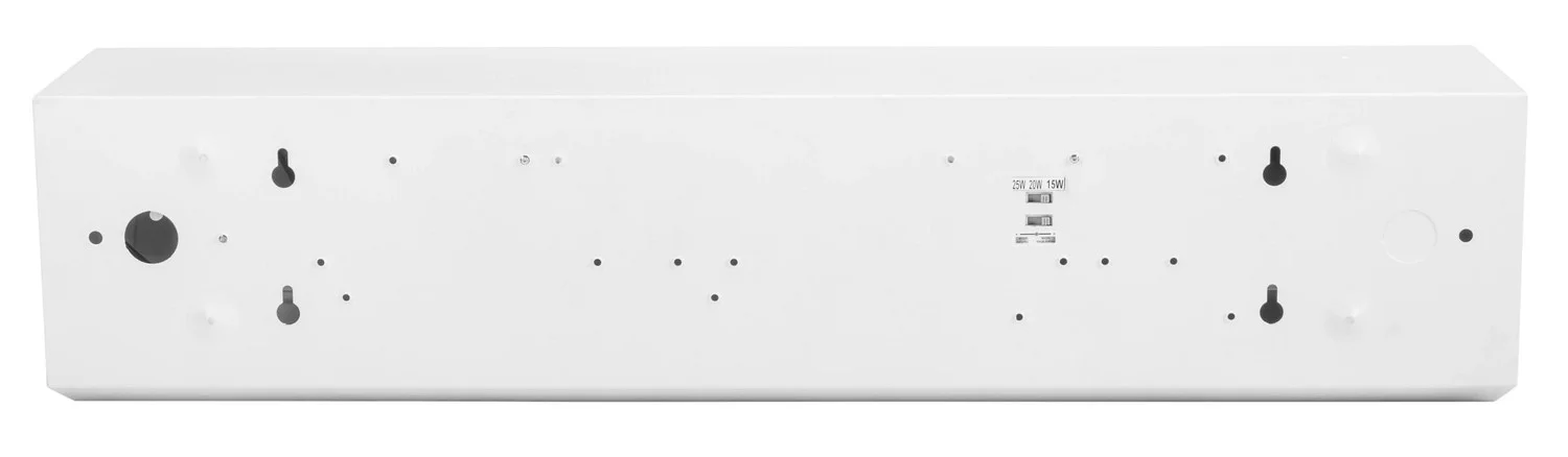 2ft LED Stairwell Fixture feat. Power Select & Color Select. 25 / 20 / 15W, 120-277V Input, 3500 / 4...