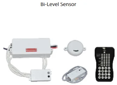 4Ft. Duo Selectable Corner LED Stairwell Fixture with Bi-level Sensor - view 3