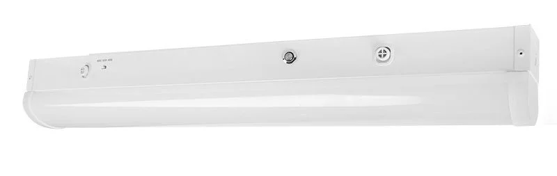 2Ft. Narrow Strip with Emergency and Sensor, 20W Multi-Color Temperature Dimmable