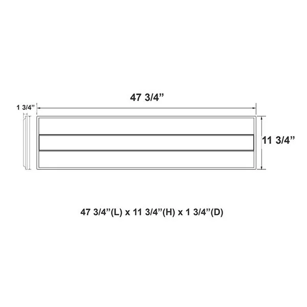 2X2 Backlit Troffer Adj. 35/30/25W, 3CCT 35/40/50K - view 5