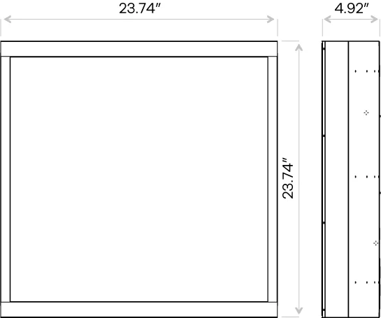 Goodlite 2X2 Backlit Vault Troffer - view 4