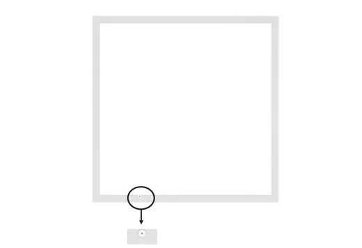 2X2 Flat Panel, Controls Ready 3.5mm Receptacle, Lumen Selectable, CCT Selectable, UNV 120-277V 0-10V Dimmable