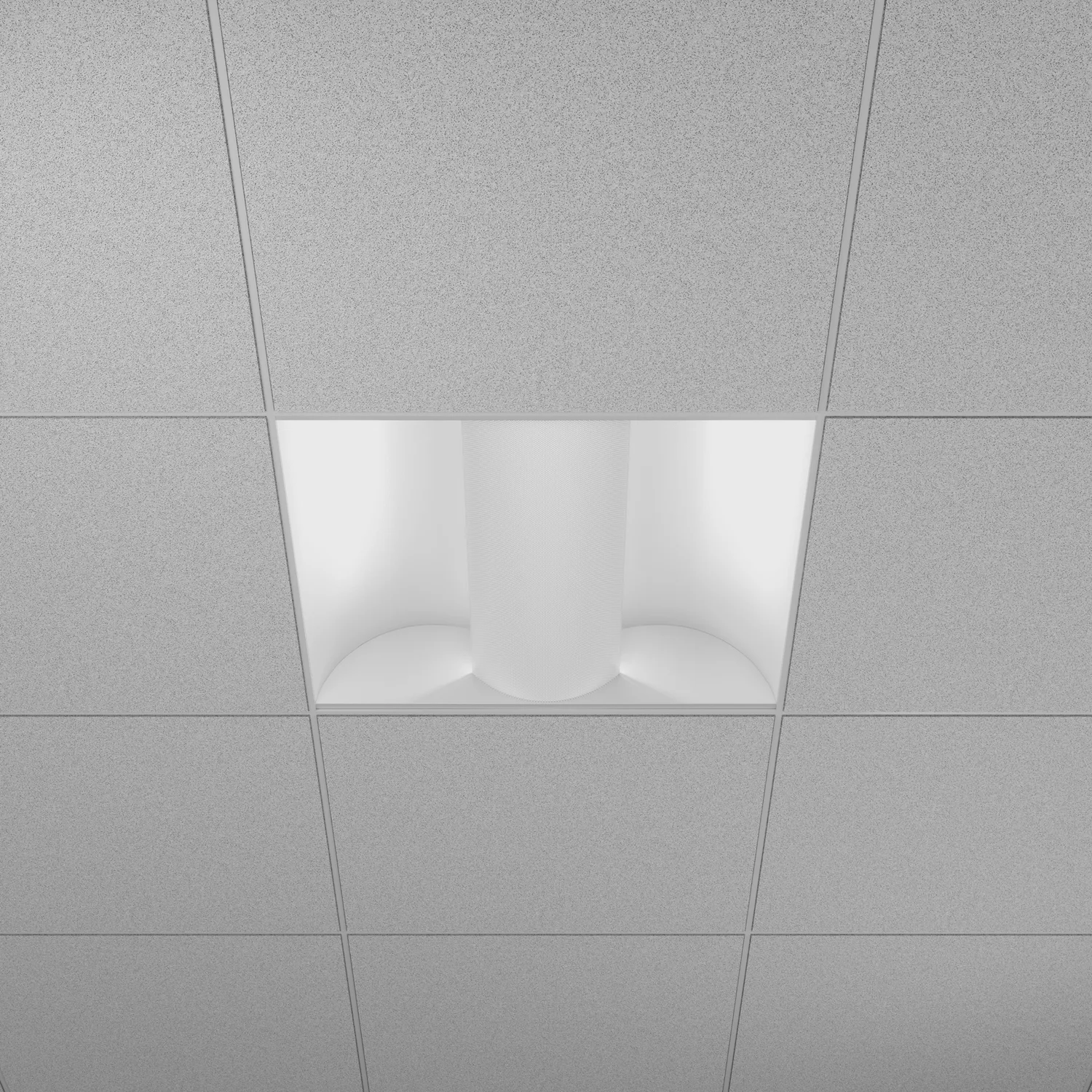 2X2 Indirect Center Net Basket Troffer - view 2
