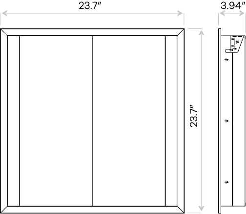 Goodlite 2X2 Indirect Double Vault Troffer - view 3