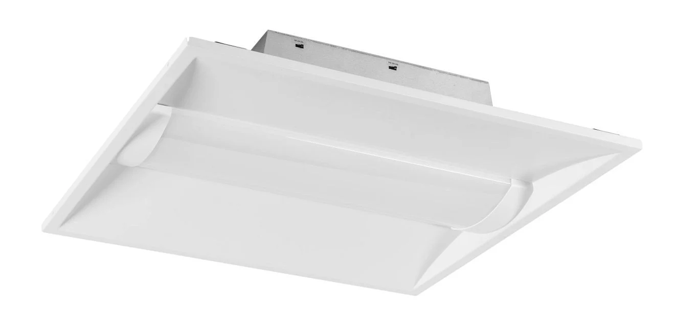 2x2 LED Center Basket Troffer|Power Select 35 / 30 / 24W & Color Select 3500 / 4000 / 5000K | 120-277V Input |Frosted Cu