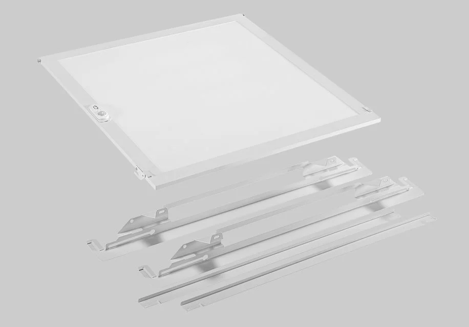 2x2 LED Doorframe Retrofit Panel feat. Power Select & Color Select with Embedded Smartloop PIR Sensor. 35 / 30 / 20W, 12