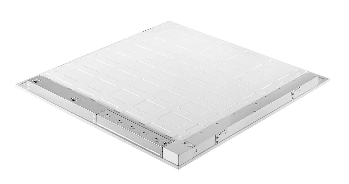 2x2 LED Panel with Integrated 8W EM, Power Select & Color Select. 35 / 30 / 20W, 120-277V Input, 350...