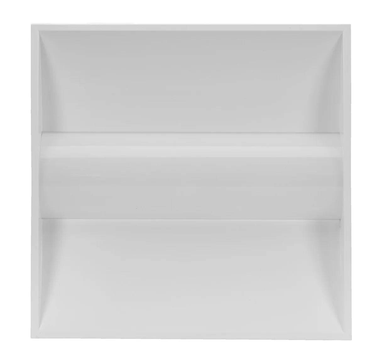2x2 LED Volumetric Center Basket Troffer, Power and CCT Select, Dimmable