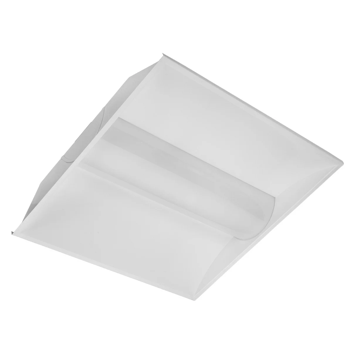 2x2 LED Volumetric Center Basket Troffer, Power and CCT Select, Dimmable - view 2