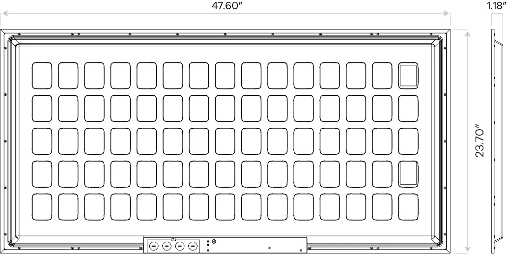 Goodlite 2X4 Backlit Flat Panel - view 4