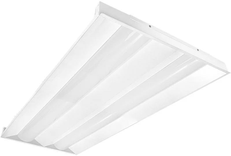 2X4 Dual Lens Troffer MULTI-WATT 30W/40W/50W, MULTI-CCT 35K/40K/50K UL DLC