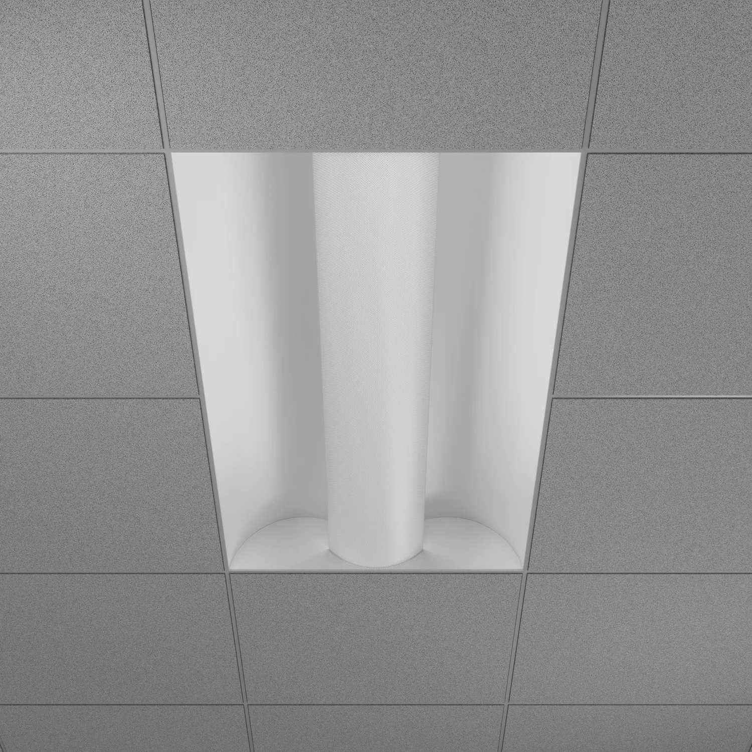 2X4 Indirect Center Net Basket Troffer - view 2