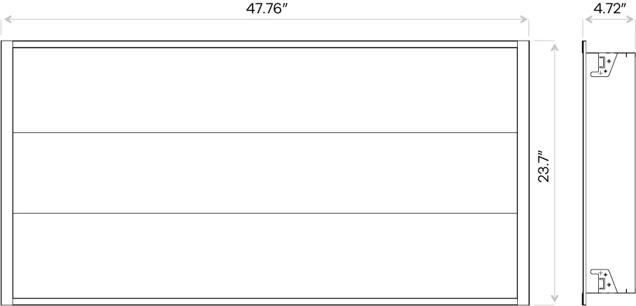 2X4 Indirect Center Net Basket Troffer - view 3
