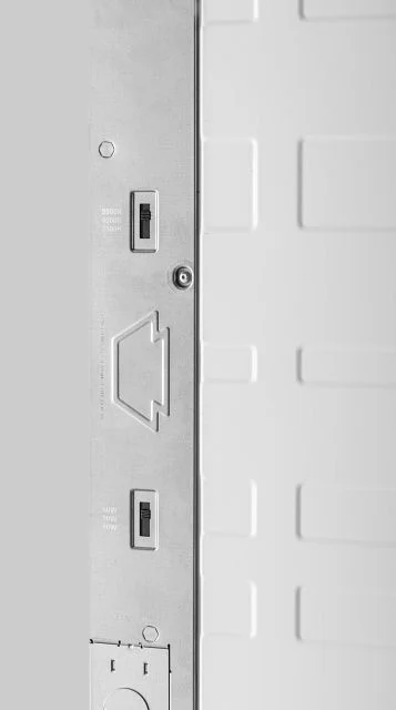 2x4 LED Panel feat. Power Select & Color Select. 60 / 50 / 40W, 120-277V Input, 3500 / 4000 / 5000K,...