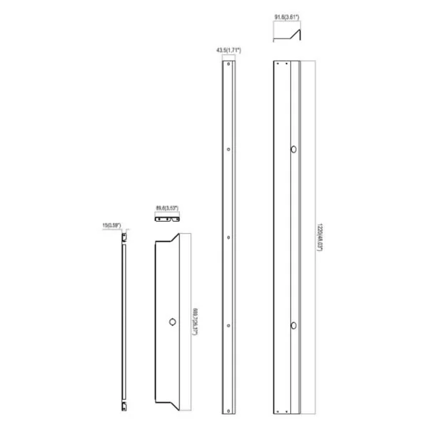 2x4 Panel Designer Surface Mounting Kit - view 2