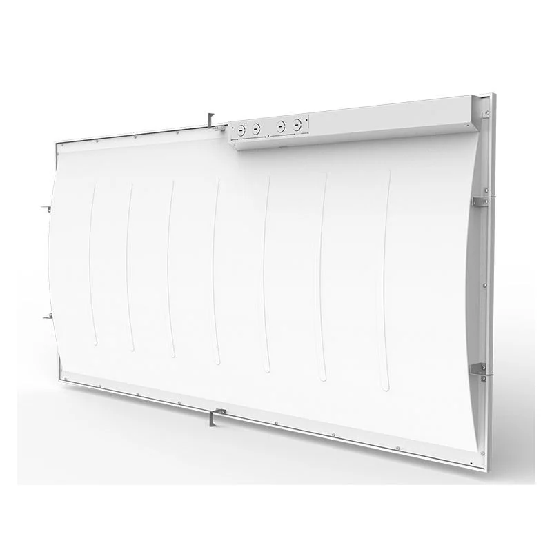 2x4 Premium Curved Indirect Troffer, Power and CCT Adjustable, 30W/40W/50W, 125lm/w, 35K/40K/50K - view 2