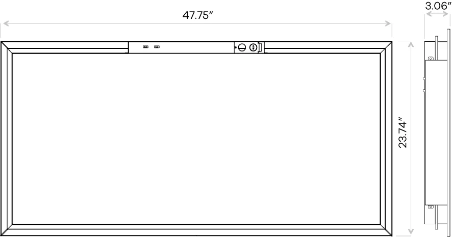 Goodlite 2X4 Regress Panel - view 2