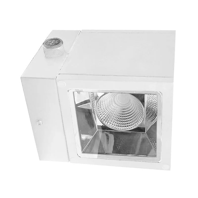 2x9W Up-Down Selectable Cube Wall Light, Power and CCT Adjustable, 4.87" (L) x 4.87" (H) x 4.87" (W)