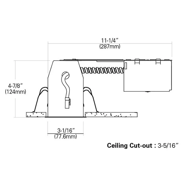 3-Inch LED IC Rated Remodel Downlight - view 2