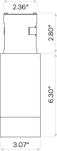 Goodlite 3 Inch Recessed Mount Junction Box - view 3