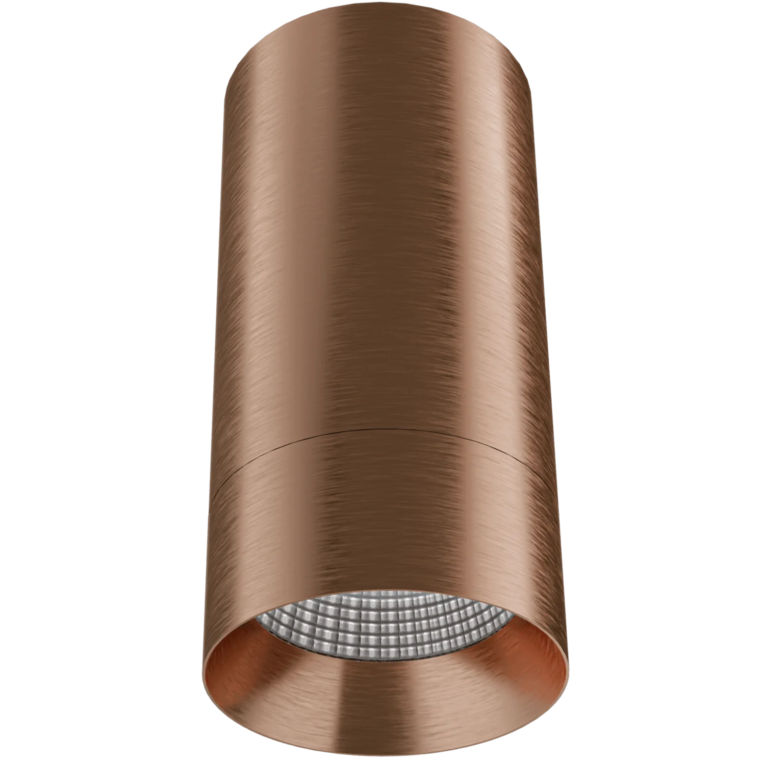 3 Inch Round Universal Cylinder (Brushed Copper)