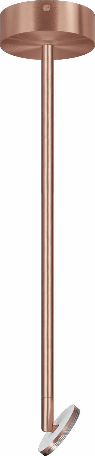 3 Inch Surface Mount Adjustable Stem Pendant (Brushed Copper)