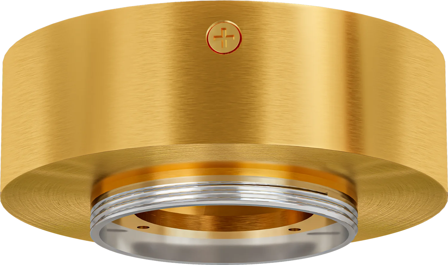 3 Inch Surface Mount Canopy (Brushed Brass)