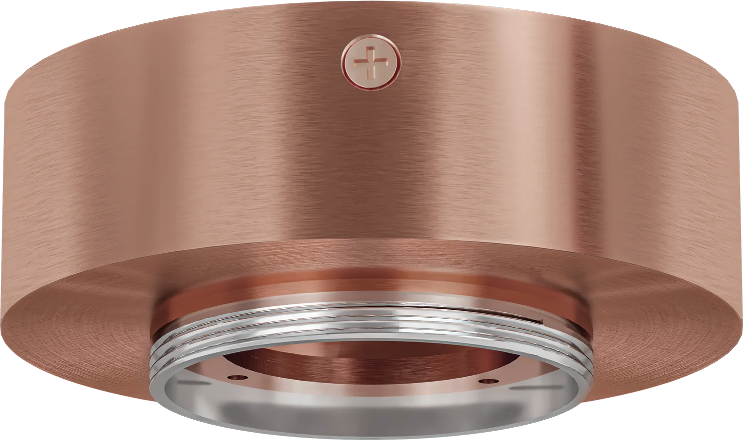 3 Inch Surface Mount Canopy (Brushed Copper)