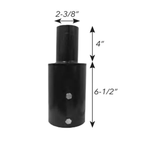 Westgate Manufacturing 3-Inch Tenon Adaptor Round Pole - view 2